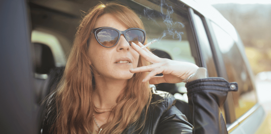 smoking cannabis indoors